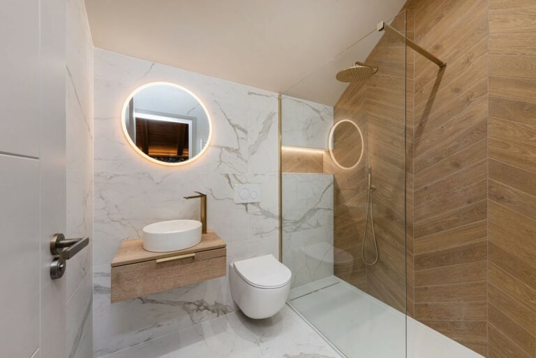 Bathroom at Marina West holiday home