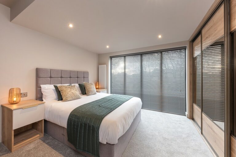 Bedroom at Marina West holiday home